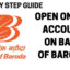 How to Open BOB Savings Bank Account Online?
