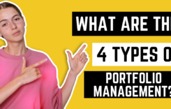 What are the 4 types of portfolio management?