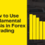 How to use fundamental analysis in Forex trading?