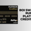 BOI SwaDhan Rupay Platinum Credit Card
