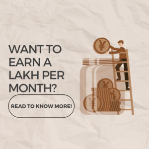 How to earn rs 1 lakh per month