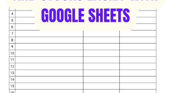 How to track your mutual funds and stocks in google sheet?