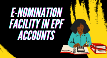 E-Nomination facility in EPF accounts