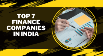 Top 7 finance companies in India